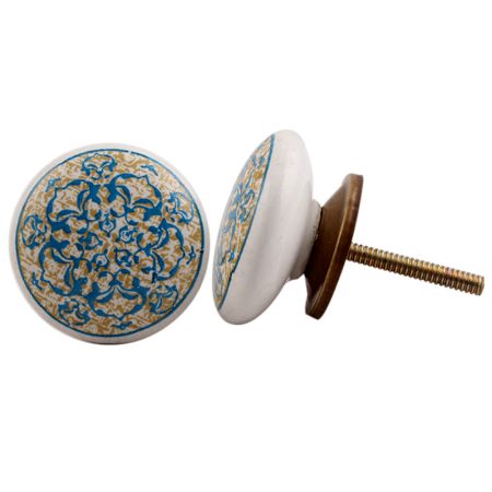 Floral Pattern Knob-05