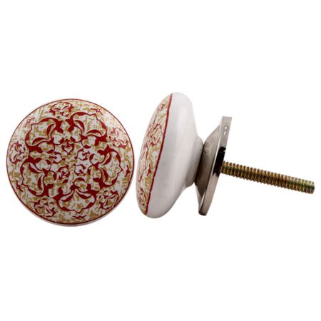 Floral Pattern Knob-06