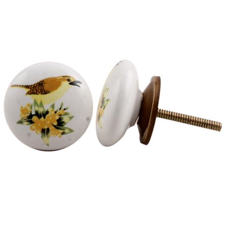 Sparrow Ceramic Cabinet Knob
