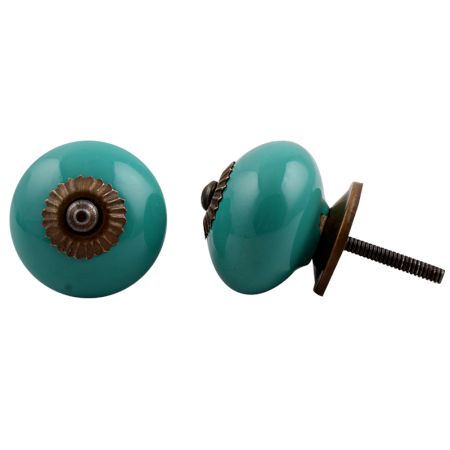 Neon Sea Green Knob