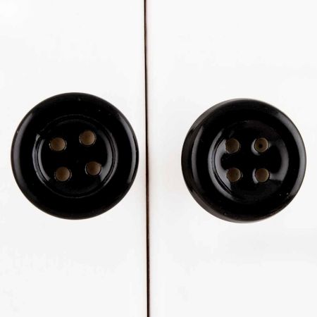 Black Ceramic Button Knob