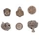 Set of 6 Piece New Mix Wooden Printing Block