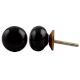 Black Solid Knob Small