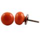 Orange Solid Knob Small