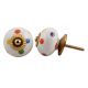 Mixed Dotted Ceramic Cabinet Knob