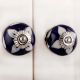 Navy Blue Etched Ceramic Knob-07