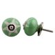 Pea Green Etched Ceramic Knob-10