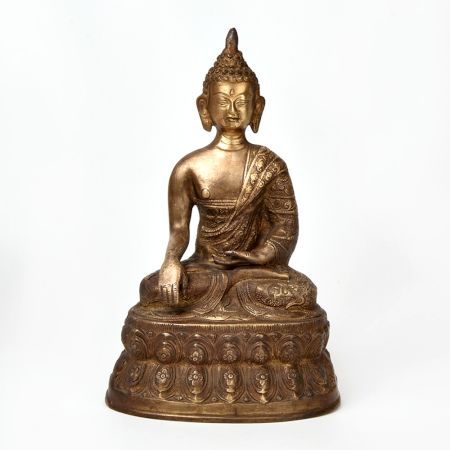 Buddha Shakayamuni Seated Lotus Statue