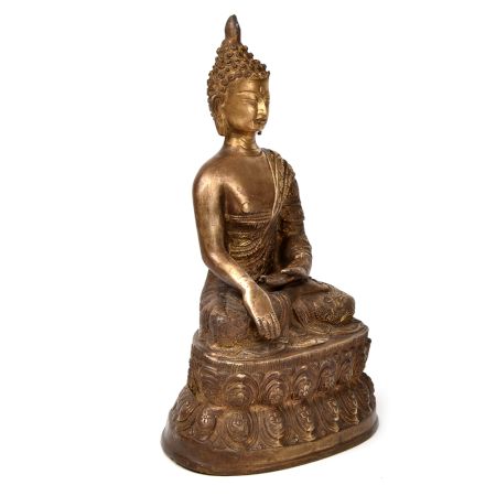 Buddha Shakayamuni Seated Lotus Statue