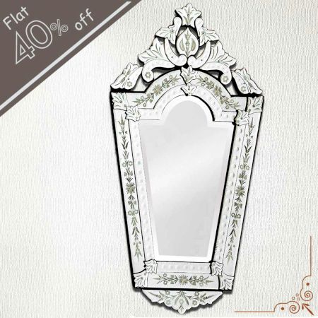 Vintage Venetian Mirror-44 inches X 24 inches