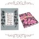 Black Flower Photoframe With Pink & Black Diary (Combo Pack)