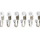 FABULOUS White & Black Alphabet Hooks (Combo Pack)