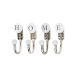 HOME White & Black Alphabet Hooks (Combo Pack)
