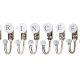 PRINCESS White & Black Alphabet Hooks (Combo Pack)