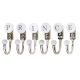 PRINCE White & Black Alphabet Hooks (Combo Pack)