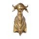 Auspicious Golden Bull Bronze Statue