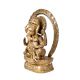 Bronze Ganesha Statue with Rat
