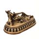 Sleeping Shiva Figurine Brass Statue