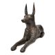 Bronze Statue of Seated Dog