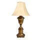 Decorative Urn Mixed Metal Table Lamp