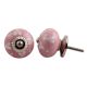 Pink Heart Ceramic Knob (1)
