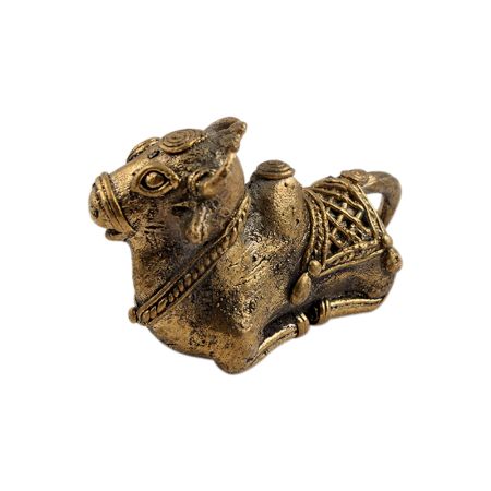 Elegant Handmade Bronze Bull