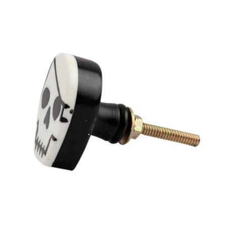 Skull Resin Dresser Knob