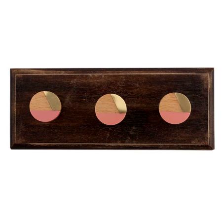 Round Resin and Wooden Hooks