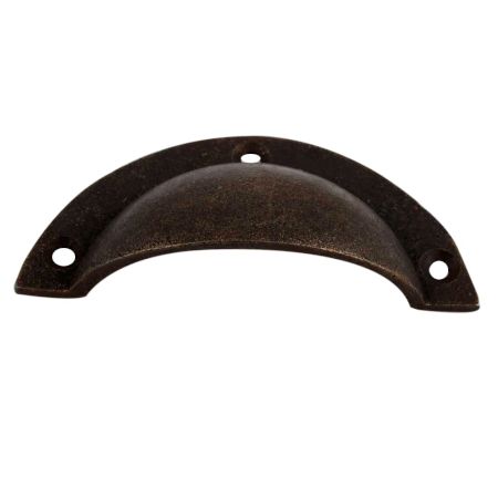 Solid Antique D Pull Iron Handle