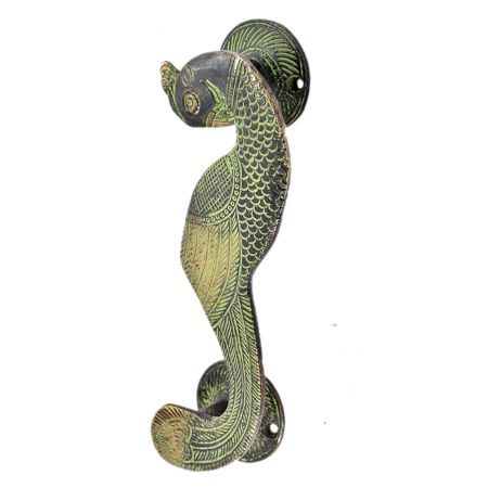 Brass Curved Peacock Handle