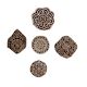 Set of 5 Piece New Mix Wooden Printing Block