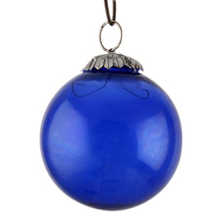 Navy Blue Round Christmas Hanging Online