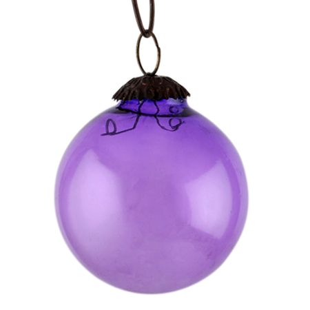 Purple Round Christmas Hanging Online