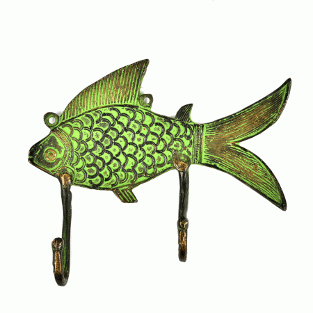 Bronze Fish Wall Hooks