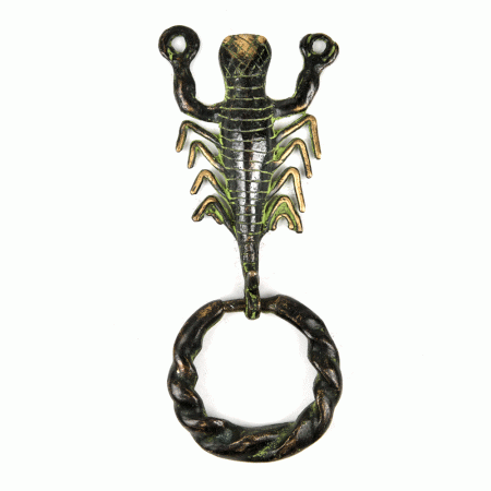 Scorpion Design Solid Brass Door Knocker