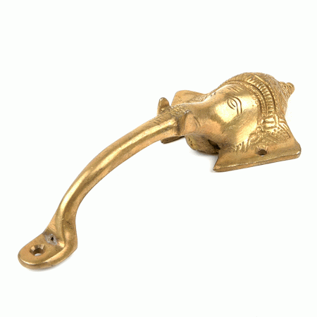 Handmade Ganesha Bronze Door Handle