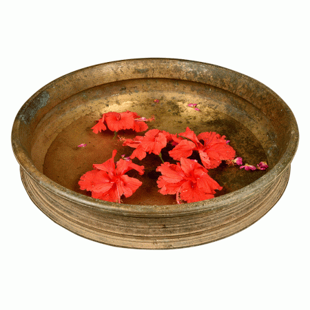 Bronze Urli - 19.5 Inches