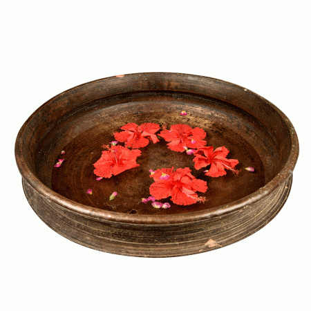 Bronze Urli - 23 Inches