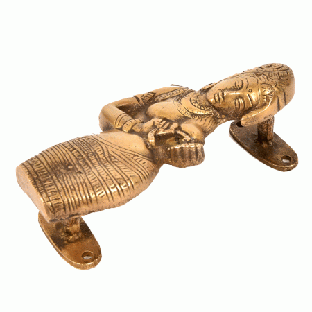 Bronze Lady Decorative Door Handle