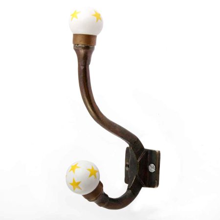 Yellow Star Iron Hooks-EHG-95