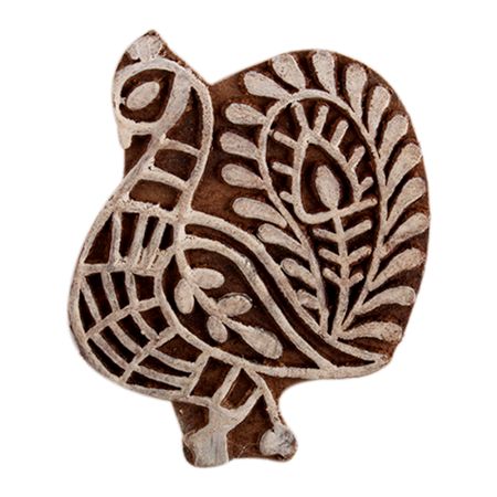 Set of 1 Piece New Wooden Printing Block