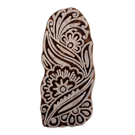 Set of 1 Piece New Wooden Printing Block