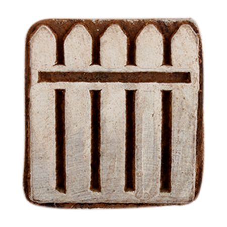 Set of 1 Piece New Wooden Printing Block