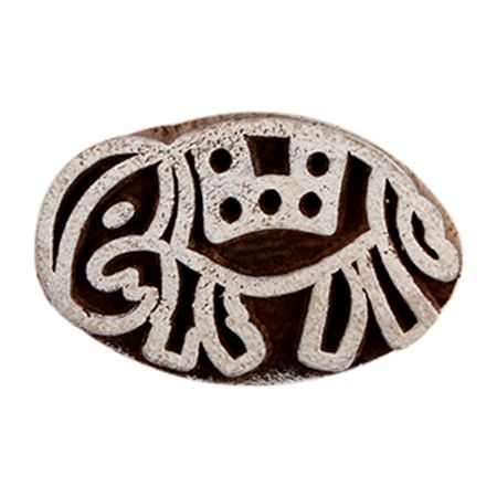 Set of 1 Piece New Wooden Printing Block