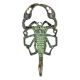 Indian Brass Scorpion Figurine Wall Hooks