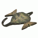 Bronze Vintage Angel Wings Type Hooks