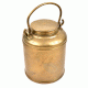 Rare Brass Old Milk Can with a Handle