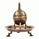 Bronze Dome Shaped Incense Burner