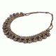 Oxidised Silver AlloyÂ Pulinagam Choker Necklace