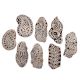 Set of 8 Piece New Mix Wooden Printing Block